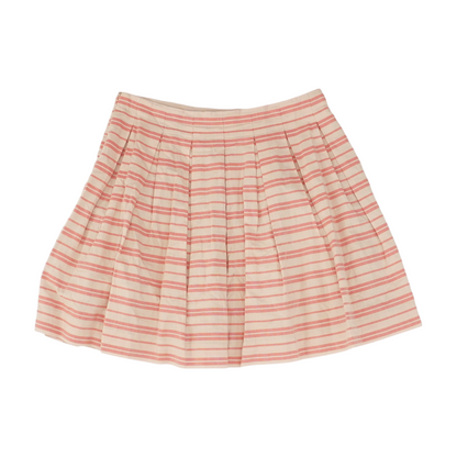 Pink Tall Striped Mini Skirt
