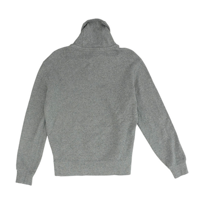 Gray Solid Pullover Sweater