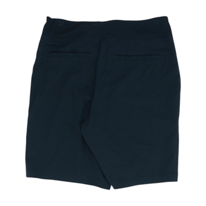 Black Solid Active Shorts