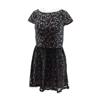 Purple Misc Mini Dress
