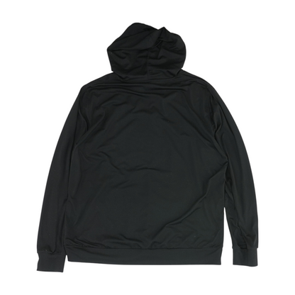 Black Solid Hoodie Pullover