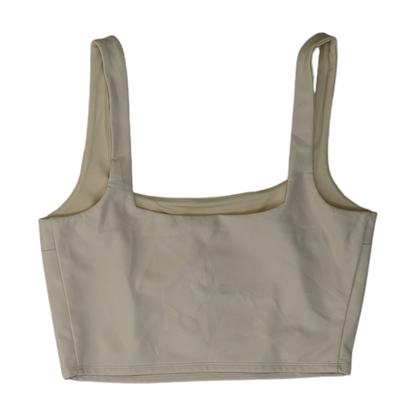 Beige Cropped Blouse