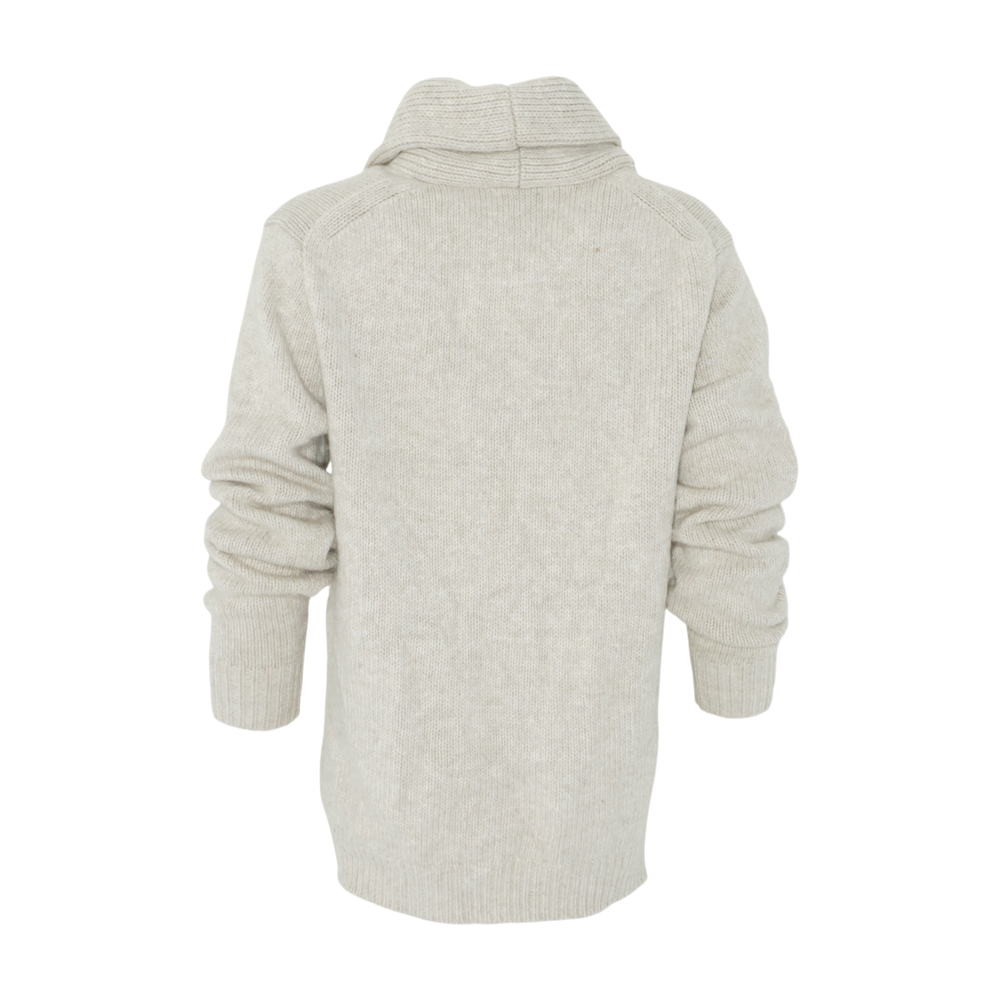 Gray Cardigan Sweater
