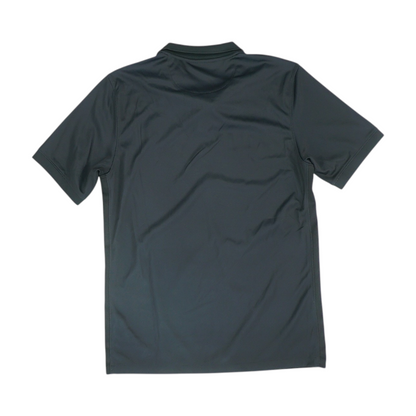 Black Abstract Short Sleeve Polo