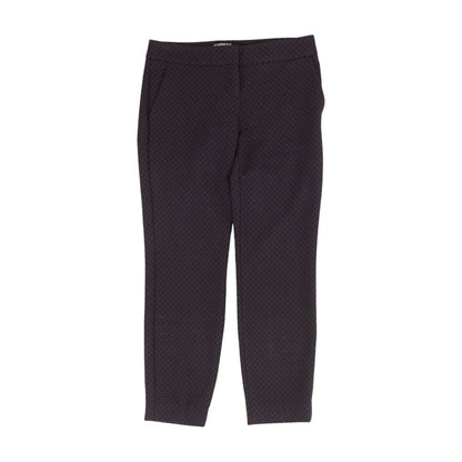 Navy Check Chino Pants