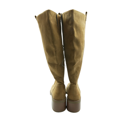 Tan Knee-High Boots