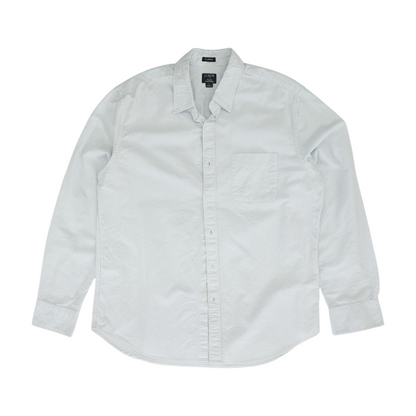 Blue Striped Long Sleeve Button Down