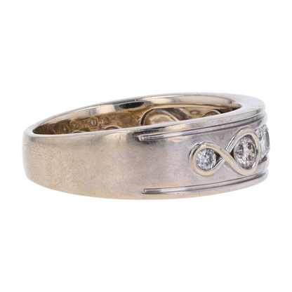 1 ctw 14K White Gold Diamond Band