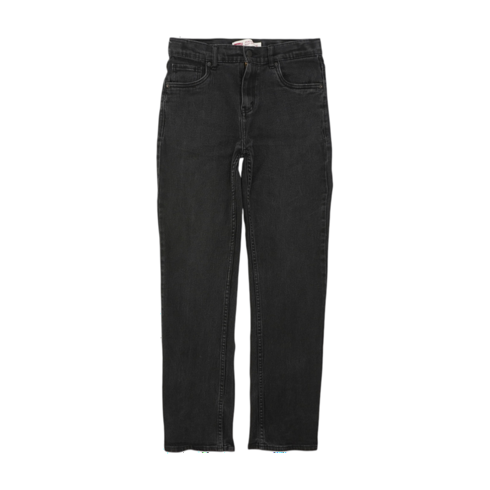 514 Black Plus Size Straight Jeans