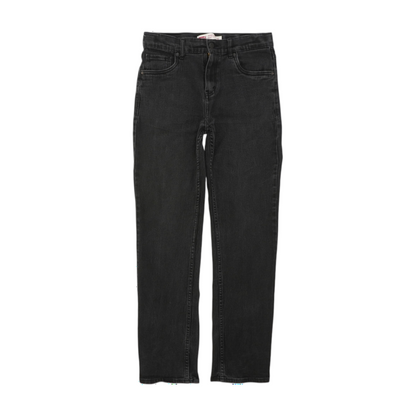 514 Black Plus Size Straight Jeans