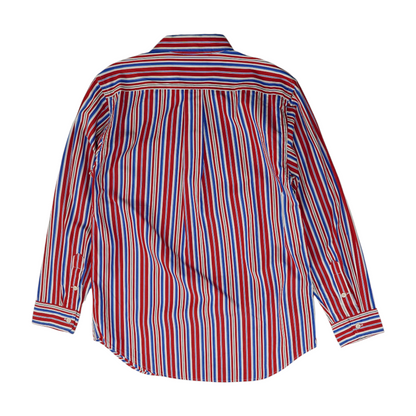 Multi Striped Long Sleeve Button Down