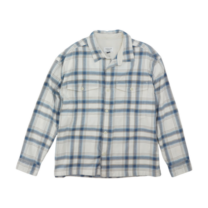 Tan Plaid Long Sleeve Button Down