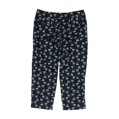 Navy Graphic Dress Pants