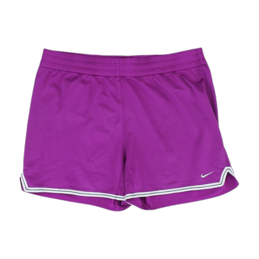 Magenta Solid Active Shorts