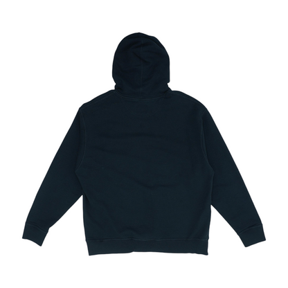 Black Solid Hoodie Pullover
