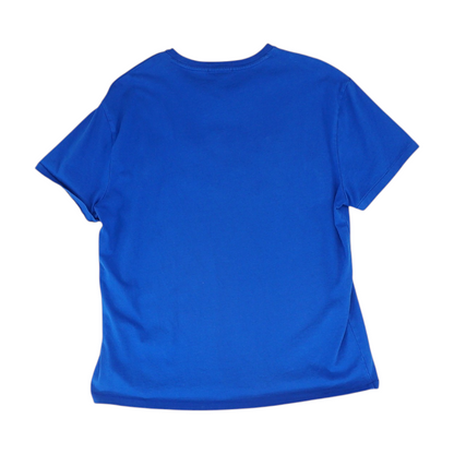 Blue Solid T-Shirt