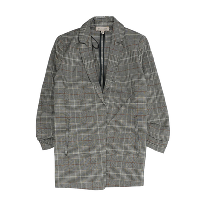 Gray Plaid Blazer