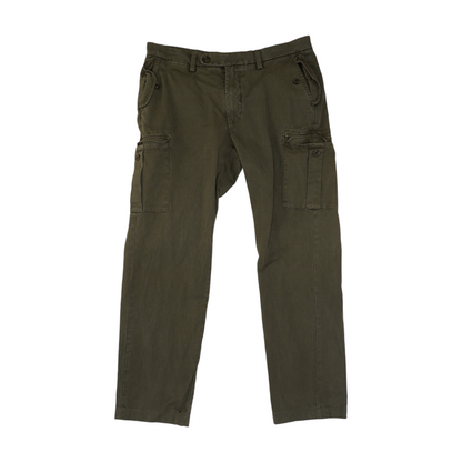 Olive Slim Pants