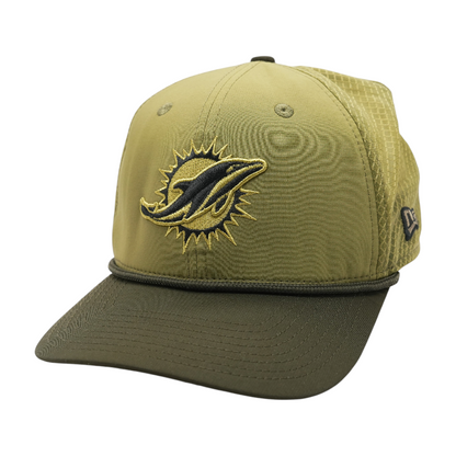 Green Miami Dolphins Ballcap Hat