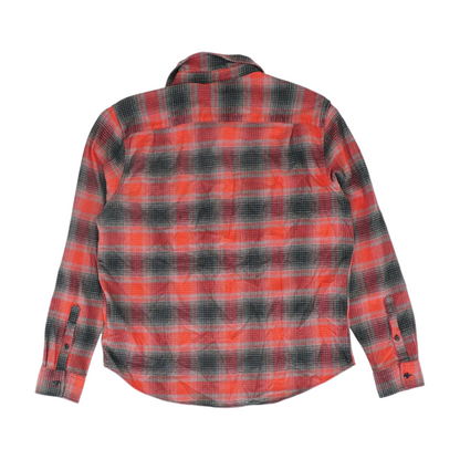 Red Plaid Flannel Button Down