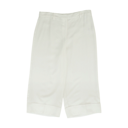 White Wide Leg Pants