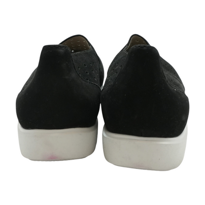 Black Slip-On Flats