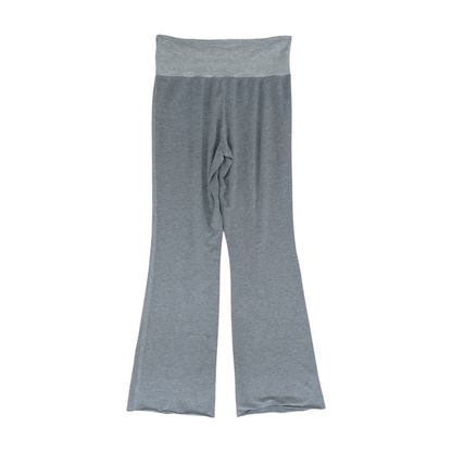 Gray Bootcut Pants