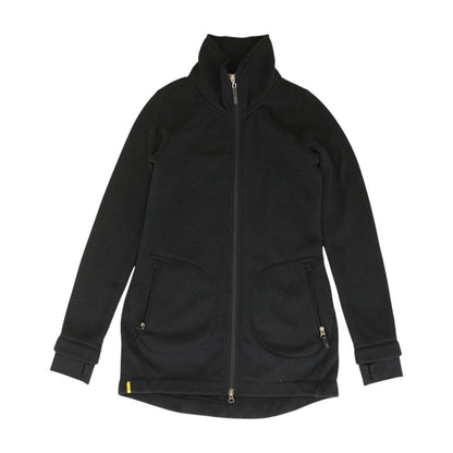 Black Solid Lightweight Jacket