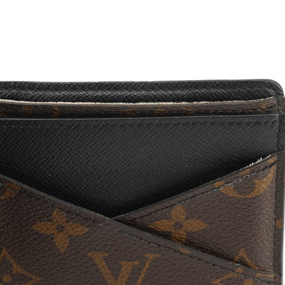Multiple Wallet in Monogram Macassar Canvas