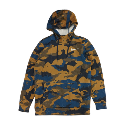 Khaki Camo Hoodie Pullover