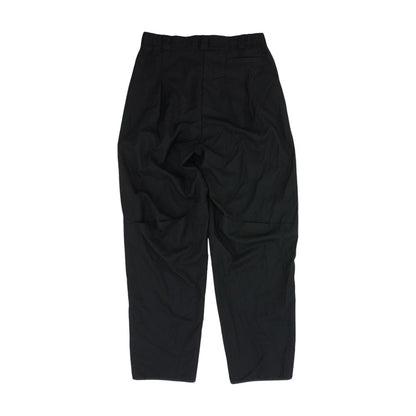 Black Solid Dress Pants