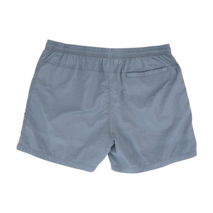 Gray SS22 Elevation Garment Washed Nylon Swim Short