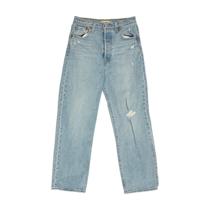 Blue Straight Jeans