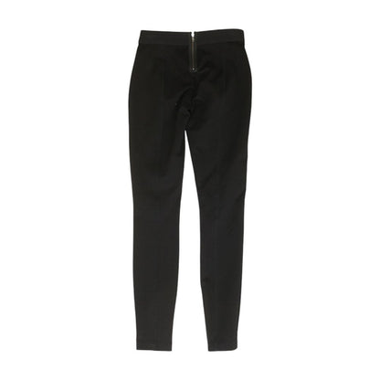 Black Solid Dress Pants