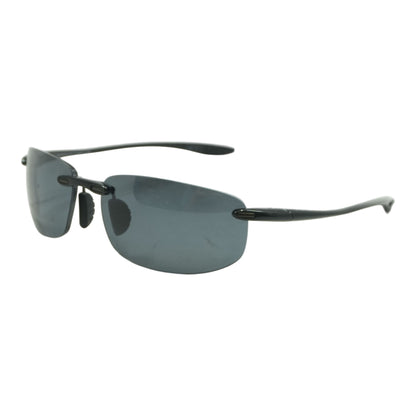 Black Ho'okipa Oval Unknown Prescription Sunglasses
