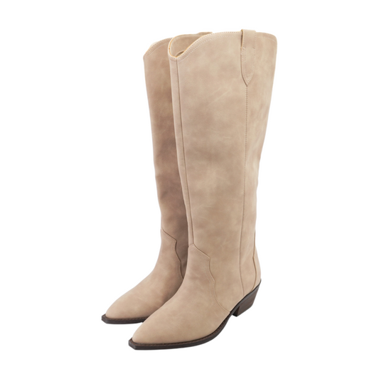 Beige Boots