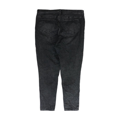 Black High Rise Regular Jeans