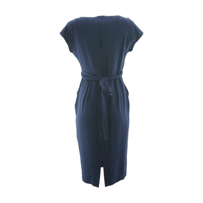 Navy Midi Dress