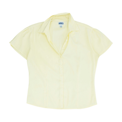 Vintage Yellow Button Down