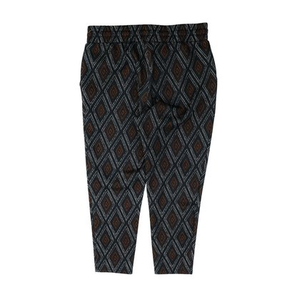 Navy Color Block Regular Pants