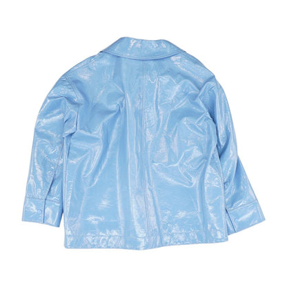 Blue Solid Coat