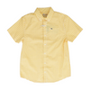 Yellow Check Short Sleeve Button Down