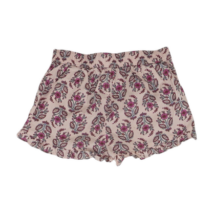 Pink Floral Chino Shorts