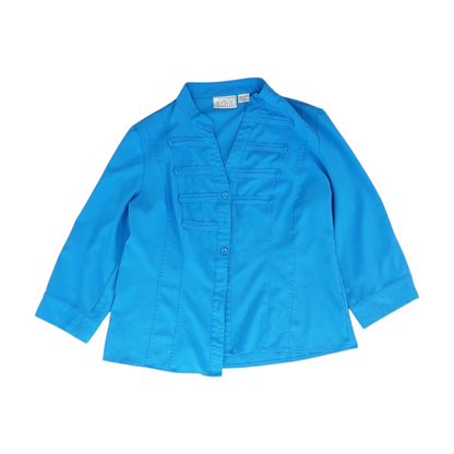 Blue Button Down
