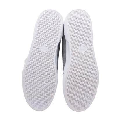 Gray Lace-Up Casual Shoes