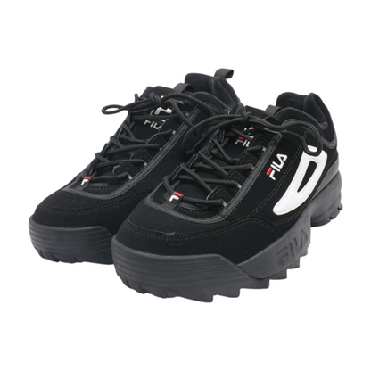 Black Low-Top Athletic Shoes