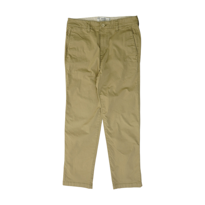 Khaki Straight Pants