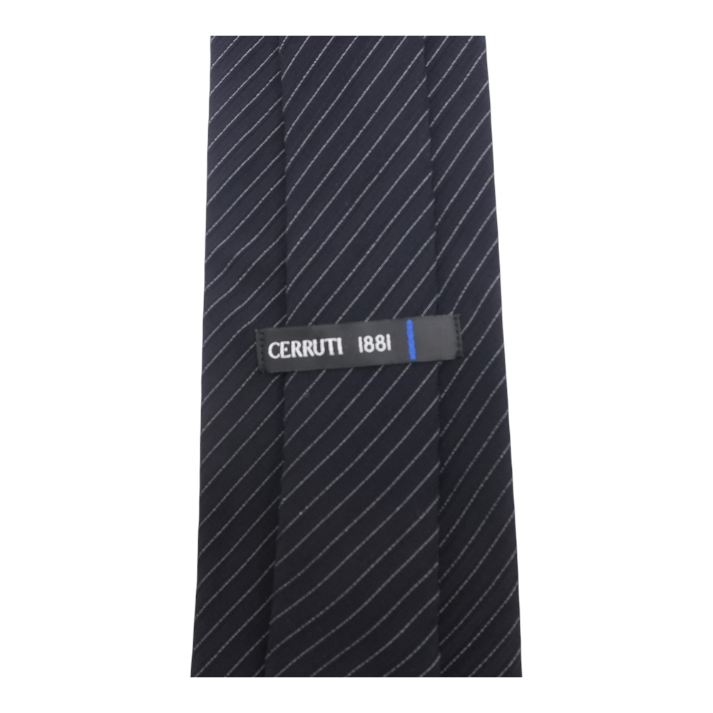 Black Striped Neck Tie