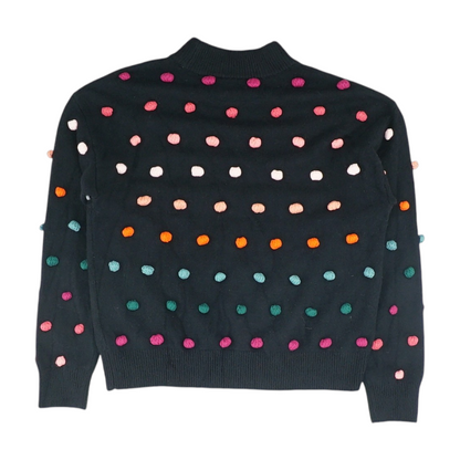 Multi Polka Dot Pullover Sweater