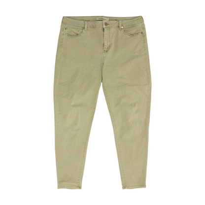 Green Relaxed Jeans